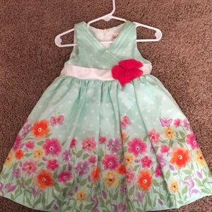 Nannette 18 month flower dress